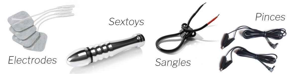 Les accessoires pour l'électrostimulation